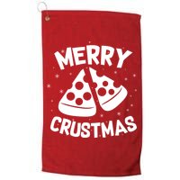 Merry Crustmas Golf Towel