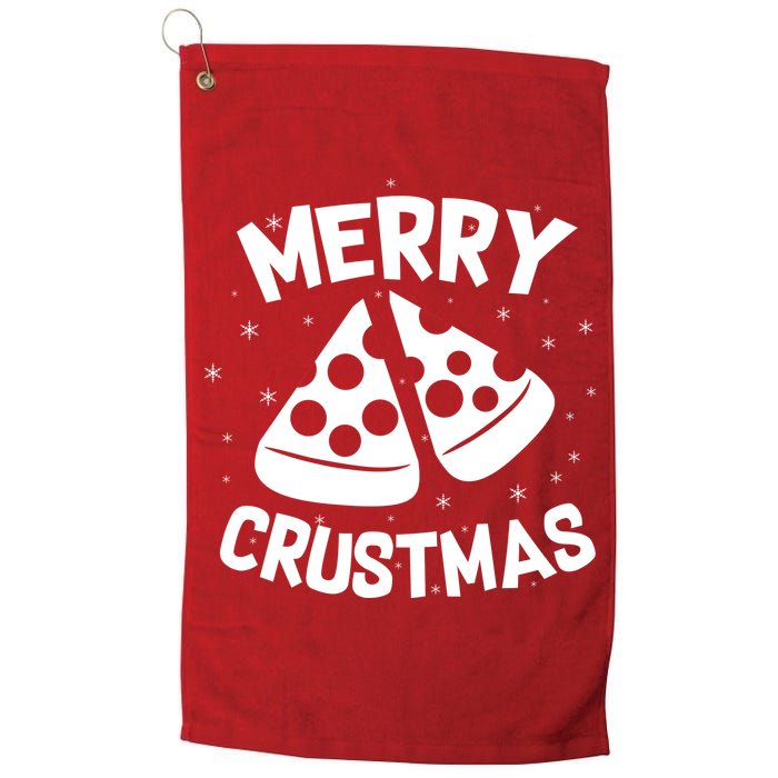 Merry Crustmas Golf Towel