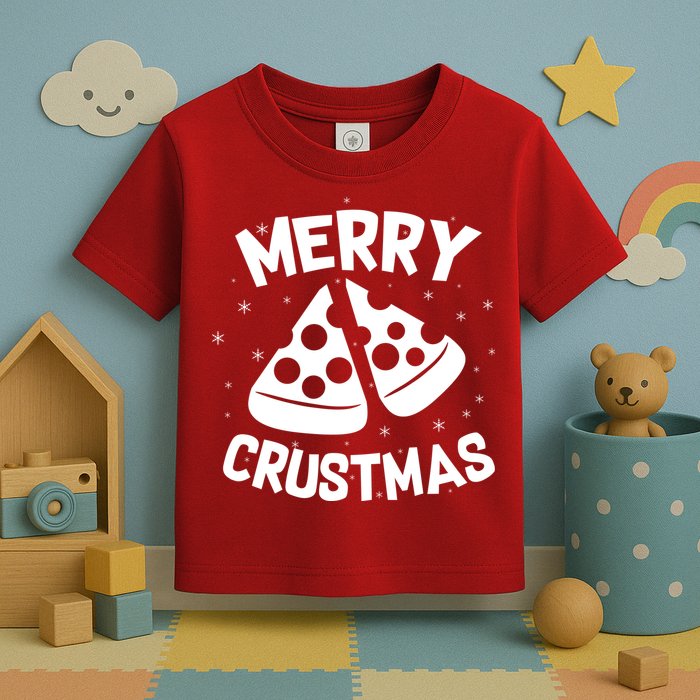 Merry Crustmas Toddler T-Shirt
