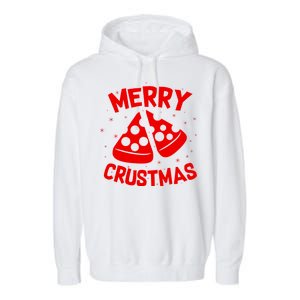 Merry Crustmas Garment-Dyed Fleece Hoodie