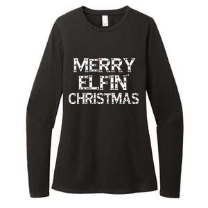 Merry Elfin' Christmas Womens CVC Long Sleeve Shirt