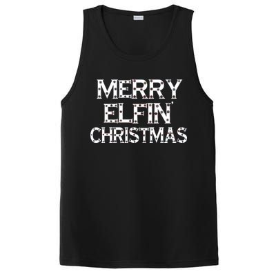 Merry Elfin' Christmas PosiCharge Competitor Tank