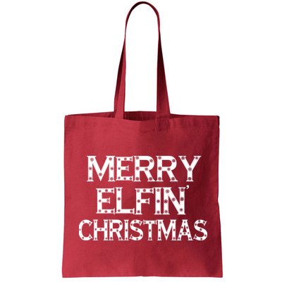 Merry Elfin' Christmas Bag