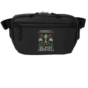 Merry Elfin Christmas Elf Ugly Crossbody Pack