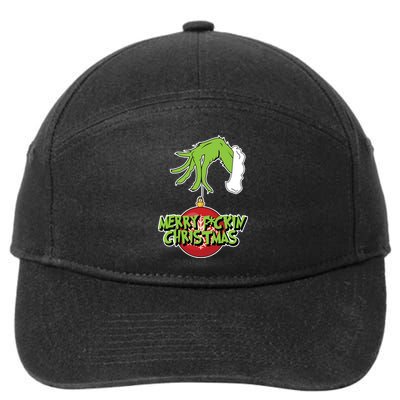 Merry F*ckin Christmas  7-Panel Snapback Hat