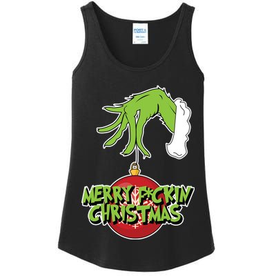 Merry F*ckin Christmas  Ladies Essential Tank