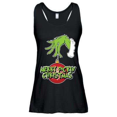 Merry F*ckin Christmas  Ladies Essential Flowy Tank