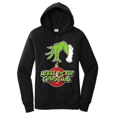 Merry F*ckin Christmas  Women's Pullover Hoodie