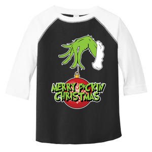 Merry F*ckin Christmas  Toddler Fine Jersey T-Shirt