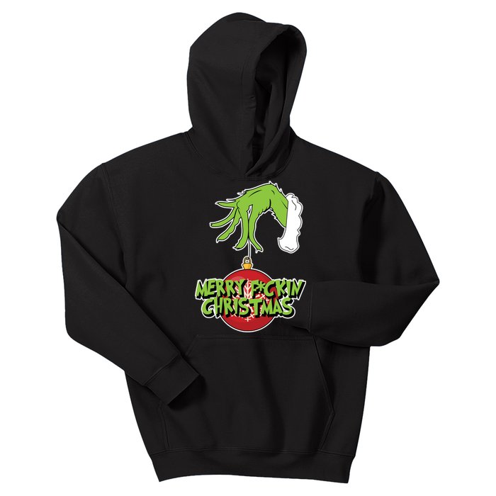 Merry F*ckin Christmas  Kids Hoodie