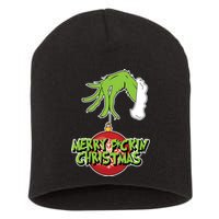 Merry F*ckin Christmas  Short Acrylic Beanie