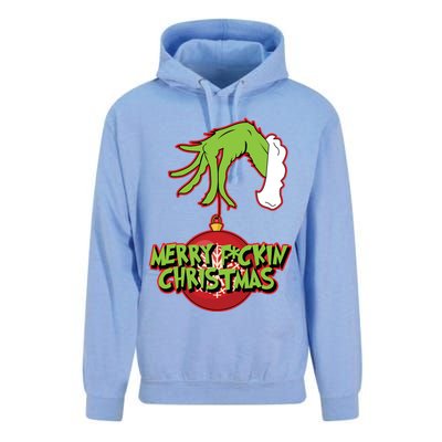 Merry F*ckin Christmas  Unisex Surf Hoodie