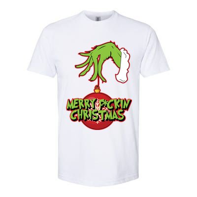 Merry F*ckin Christmas  Softstyle® CVC T-Shirt