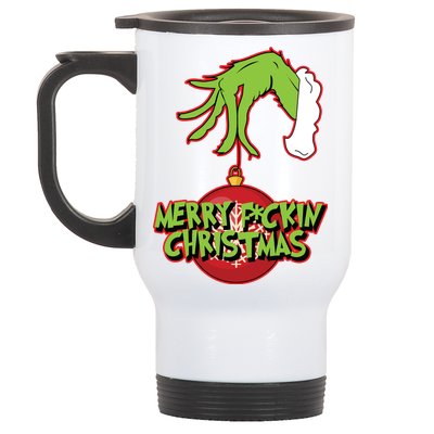 Merry F*ckin Christmas  Stainless Steel Travel Mug