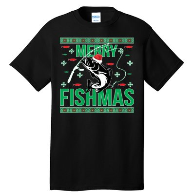 Merry Fishmas Tall T-Shirt