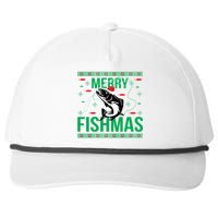 Merry Fishmas Snapback Five-Panel Rope Hat