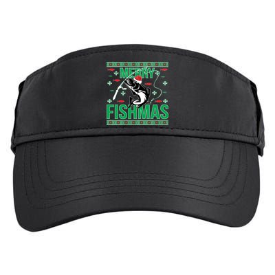 Merry Fishmas Adult Drive Performance Visor