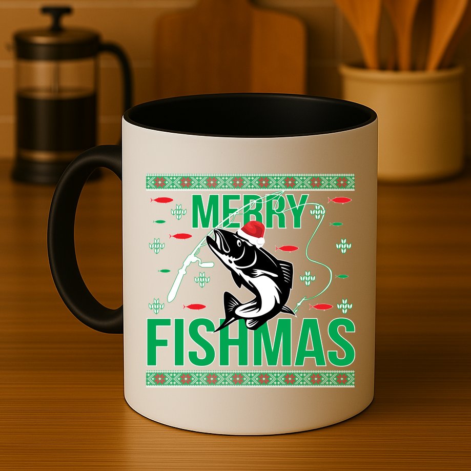 Merry Fishmas Mug