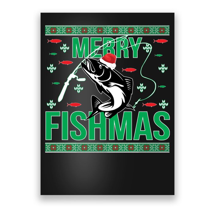 Merry Fishmas Poster