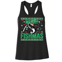 Merry Fishmas Women's Racerback Tank