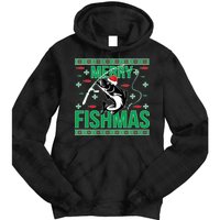 Merry Fishmas Tie Dye Hoodie