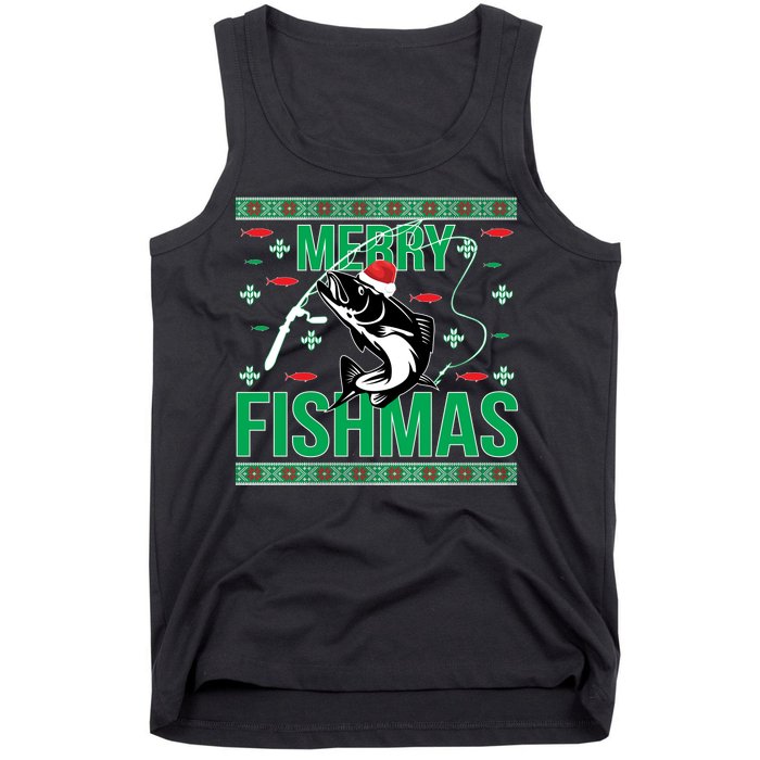 Merry Fishmas Tank Top