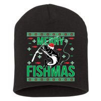 Merry Fishmas Short Acrylic Beanie