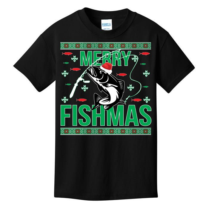 Merry Fishmas Kids T-Shirt