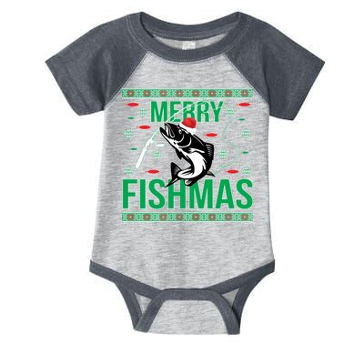 Merry Fishmas Infant Baby Jersey Bodysuit