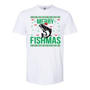 Merry Fishmas Softstyle CVC T-Shirt