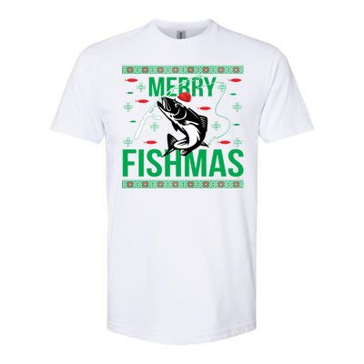 Merry Fishmas Softstyle CVC T-Shirt