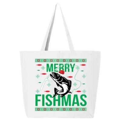 Merry Fishmas 25L Jumbo Tote