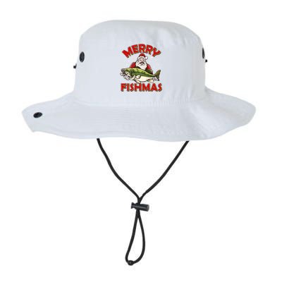 Merry Fishmas Christmas Fish Santa Legacy Cool Fit Booney Bucket Hat