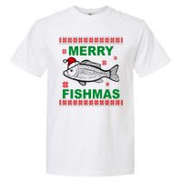 Merry Fishmas Ugly Christmas Garment-Dyed Heavyweight T-Shirt