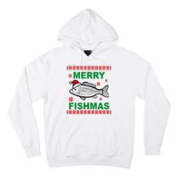 Merry Fishmas Ugly Christmas Hoodie