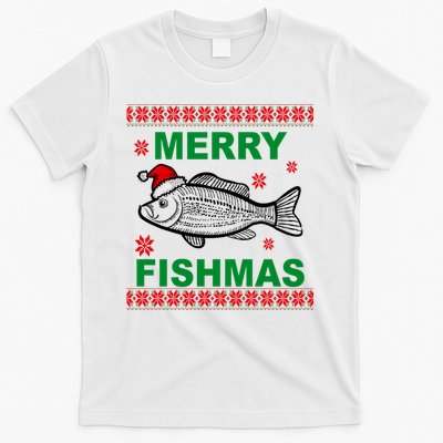 Merry Fishmas Ugly Christmas T-Shirt