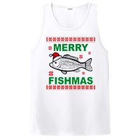 Merry Fishmas Ugly Christmas PosiCharge Competitor Tank