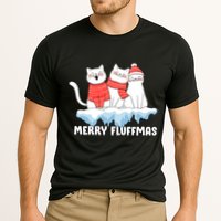 Merry Fluffmas Christmas Cooling Performance Crew T-Shirt