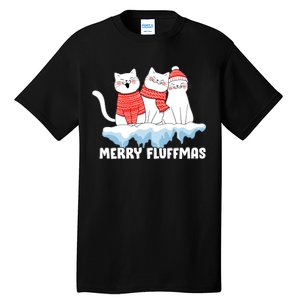 Merry Fluffmas Christmas Tall T-Shirt