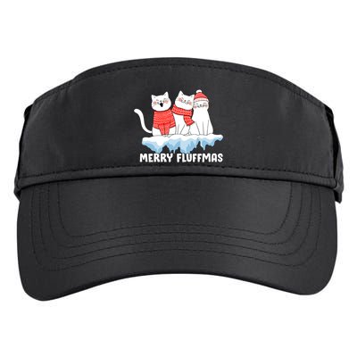 Merry Fluffmas Christmas Adult Drive Performance Visor