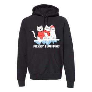 Merry Fluffmas Christmas Premium Hoodie