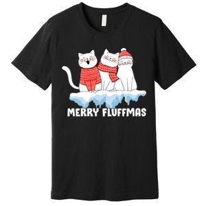 Merry Fluffmas Christmas Premium T-Shirt