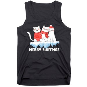 Merry Fluffmas Christmas Tank Top