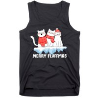 Merry Fluffmas Christmas Tank Top