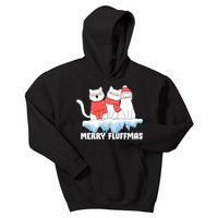 Merry Fluffmas Christmas Kids Hoodie