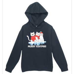 Merry Fluffmas Christmas Urban Pullover Hoodie