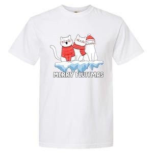 Merry Fluffmas Christmas Garment-Dyed Heavyweight T-Shirt