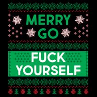Merry Go F*ck Yourself Ugly Christmas Sweater Mug