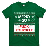 Merry Go F*ck Yourself Ugly Christmas Sweater T-Shirt