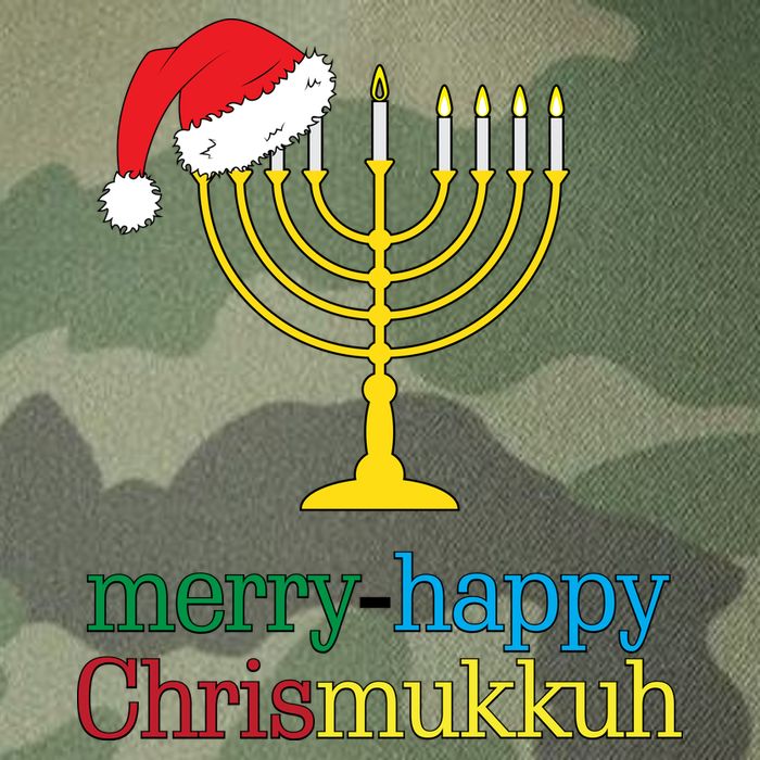 Merry-Happy Chrismukkah Legacy Tie Dye Trucker Hat
